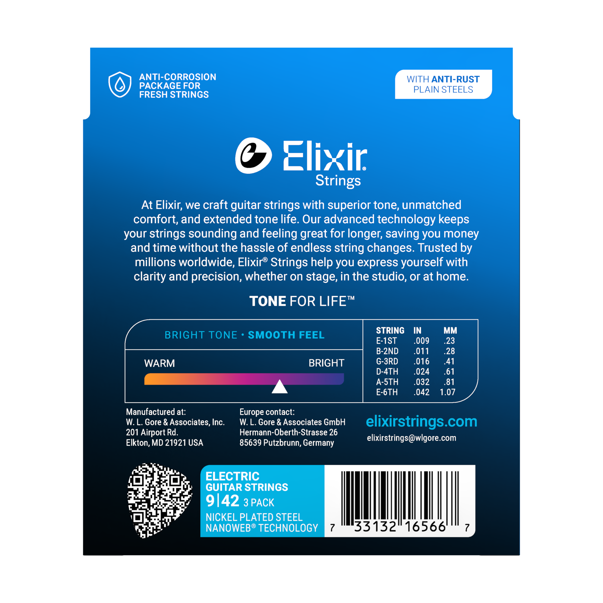 16566 3 Pack Electric Nanoweb 09-42